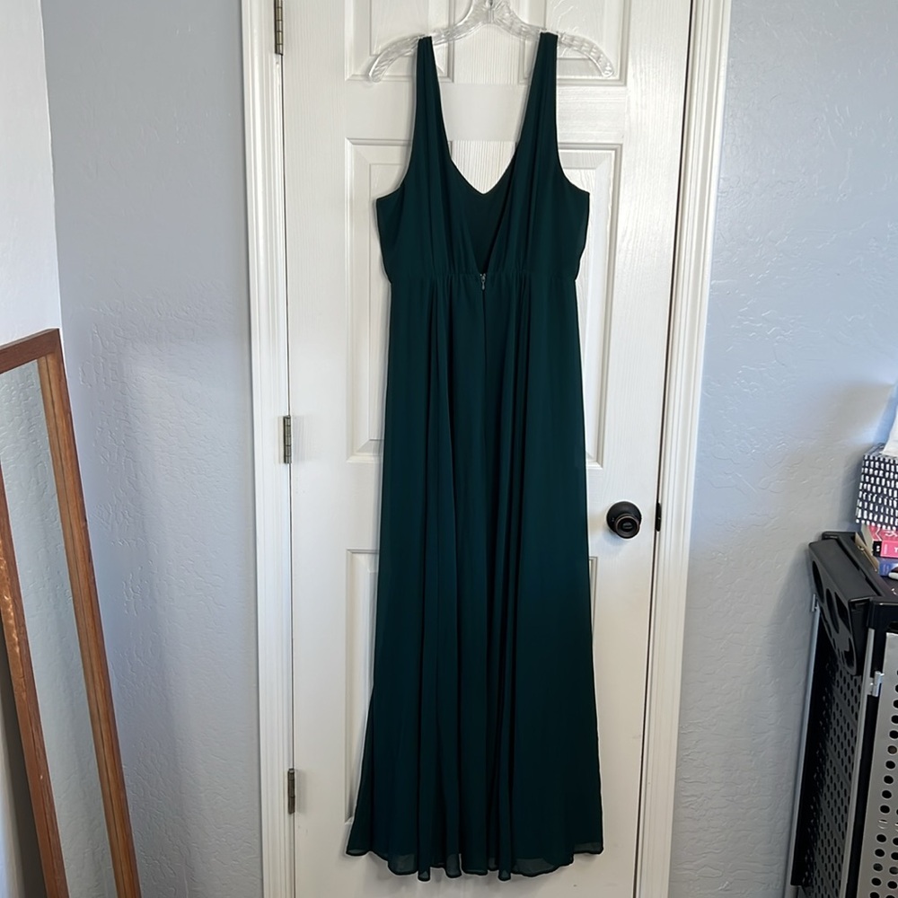 Show Me Your MuMu Teal Maxi Dress - Picture 4 of 14